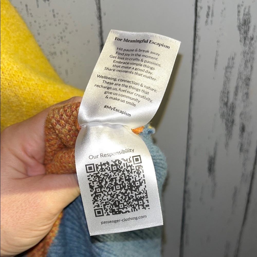 Sunset Mountain Scene Sweater - image 4